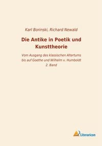 Produktbild: Die Antike in Poetik und Kunsttheorie