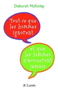 Produktbild: Tout ce que les hommes ignorent...Et que les femmes n'avoueront jamais