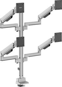 Produktbild: SpeaKa Professional Monitor-Tischhalterung SP-MM-1070 4 Display(s) 43,2 cm (17") - 101,6 cm (40") Aluminium Neigbar, Schwenkbar, H&ouml;henverstellbar