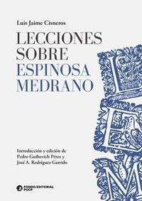 Produktbild: Lecciones sobre Espinosa Medrano