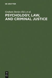 Produktbild: Psychology, Law, and Criminal Justice