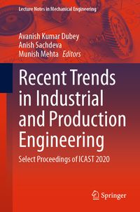 Produktbild: Recent Trends in Industrial and Production Engineering
