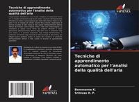 Produktbild: Tecniche di apprendimento automatico per l'analisi della qualit&agrave; dell'aria