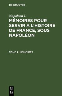 Produktbild: M&eacute;moires