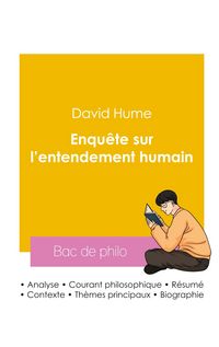 Produktbild: R&eacute;ussir son Bac de philosophie 2026 : Analyse de l'essai Enqu&ecirc;te sur l'entendement humain de David Hume