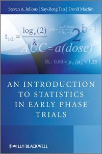 Produktbild: An Introduction to Statistics in Early Phase Trials