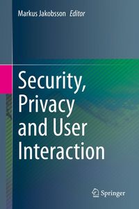 Produktbild: Security, Privacy and User Interaction