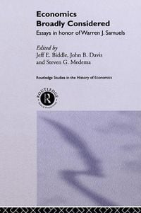 Produktbild: Economics Broadly Considered