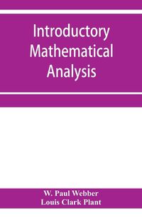Produktbild: Introductory mathematical analysis