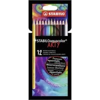 Produktbild: STABILO Farbstifte aquacolor&reg; Arty, 12 Farben