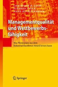 Produktbild: Managementqualit&auml;t und Wettbewerbsf&auml;higkeit