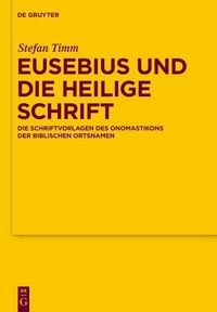 Produktbild: Eusebius und die Heilige Schrift