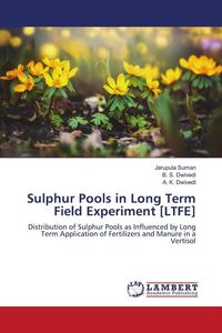 Produktbild: Sulphur Pools in Long Term Field Experiment [LTFE]