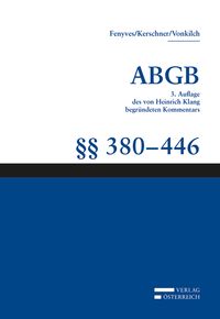 Produktbild: Gro&szlig;kommentar zum ABGB - Klang Kommentar