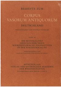 Produktbild: Die Materialit&auml;t griechischer Vasen