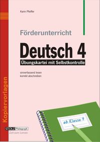Produktbild: F&ouml;rderunterricht Deutsch 4