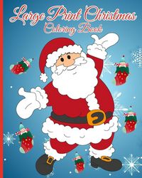 Produktbild: Large Print Christmas Coloring Book