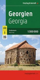 Produktbild: Freytag & berndt Stra&szlig;enkarte Georgien 1:300.000