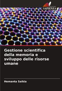 Produktbild: Gestione scientifica della memoria e sviluppo delle risorse umane