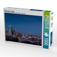 Produktbild: Seattle Skyline at Night (Puzzle)