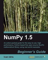 Produktbild: NumPy 1.5 Beginner's Guide