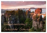 Produktbild: Traumlandschaft - S&auml;chsische Schweiz (Wandkalender 2027 DIN A2 quer), CALVENDO Monatskalender
