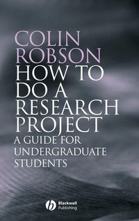 Produktbild: Robson, C: How to Do a Research Project