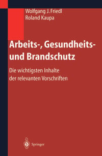 Produktbild: Arbeits-, Gesundheits- und Brandschutz