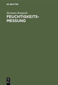 Produktbild: Feuchtigkeitsmessung