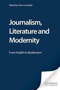 Produktbild: Journalism, Literature and Modernity