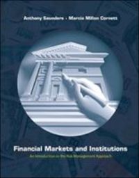 Produktbild: Saunders, A: Financial Markets with Institutions
