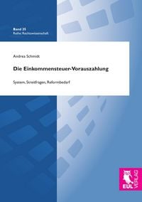 Produktbild: Die Einkommensteuer-Vorauszahlung