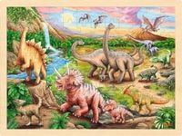 Produktbild: Einlegepuzzle Dinosaurierwanderung