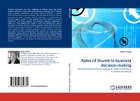 Produktbild: Rules of thumb in business decision-making