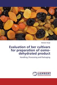 Produktbild: Evaluation of ber cultivars for preparation of osmo-dehydrated product