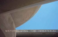 Produktbild: Materializing the Immaterial: The Architecture of Wallace Cunningham
