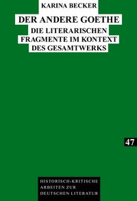 Produktbild: Der andere Goethe