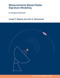 Produktbild: Measurements-Based Radar Signature Modeling
