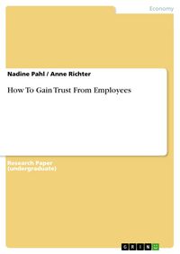 Produktbild: How To Gain Trust From Employees