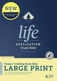 Produktbild: KJV Life Application Study Bible, Third Edition, Large Print (Hardcover, Indexed, Red Letter)