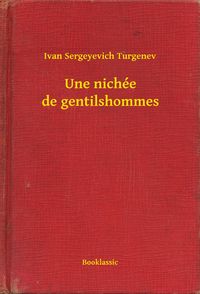 Produktbild: Une nich&eacute;e de gentilshommes