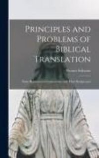 Produktbild: Principles and Problems of Biblical Translation