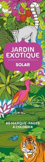 Produktbild: Jardin exotique : 60 marque-pages &agrave; colorier