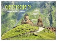 Produktbild: Georgien - Kirchen Kl&ouml;ster Kaukasus (Wandkalender 2026 DIN A2 quer), CALVENDO Monatskalender