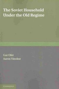 Produktbild: The Soviet Household Under the Old Regime