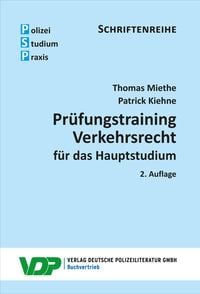 Produktbild: Pr&uuml;fungstraining Verkehrsrecht f&uuml;r das Hauptstudium