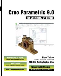 Produktbild: Creo Parametric 9.0 for Designers, 9th Edition