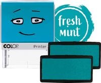 Produktbild: COLOP NIO Ersatz-Stempelkissen, Packung mit 2 Stempelkissen, fresh mint