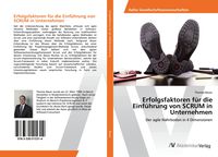 Produktbild: Erfolgsfaktoren f&uuml;r die Einf&uuml;hrung von SCRUM in Unternehmen