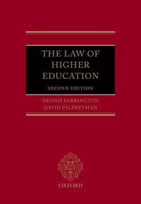 Produktbild: Law Of Higher Education Rev/e
